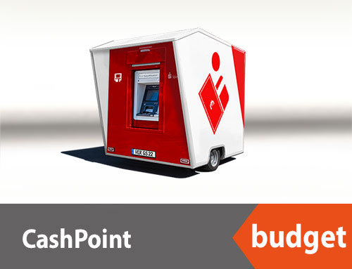 Mobile barrier-free ATM - CashPoint budget