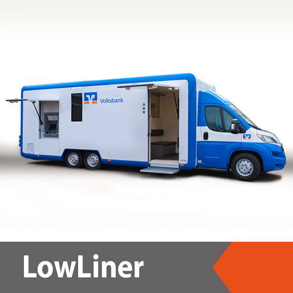 LowLiner die erste vollelektrische mobile Bankfiliale