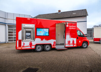 Mobile Branch for Banks with ATM and consulting room